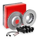 Bremsensatz HPS, beschichtet Vorderachse (47980HPS), AUDI, PORSCHE, VW